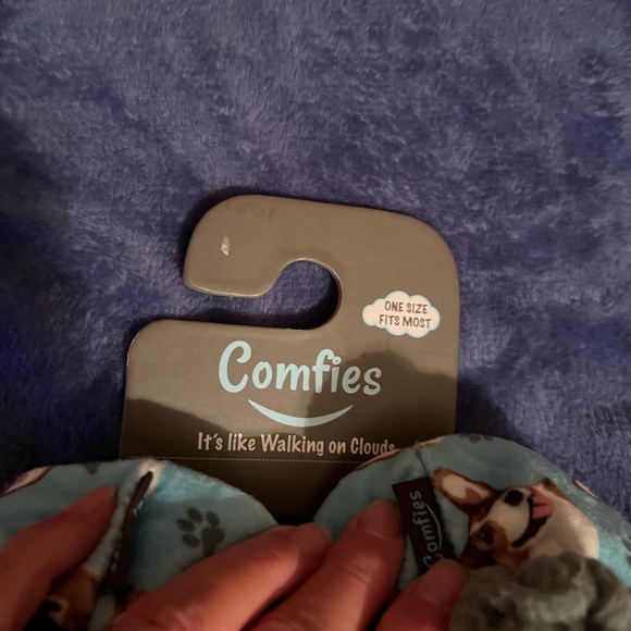 Comfies Welsh Corgi Slippers, new with tag, Comfies,It’s Like Walking on Clouds” - Picture 2 of 5